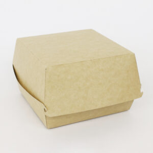 Burger box kraft avana 16x16x12 cm. - Packaprint